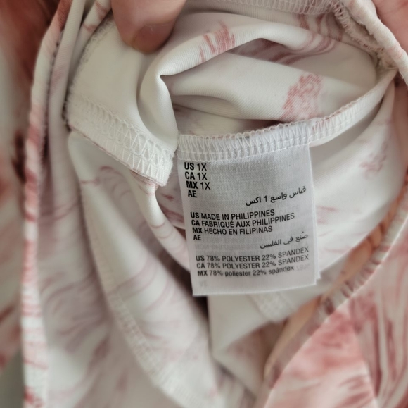 Jenni Long Sleeve Square Neck Bodysuit Size 1X - Picture 4 of 4